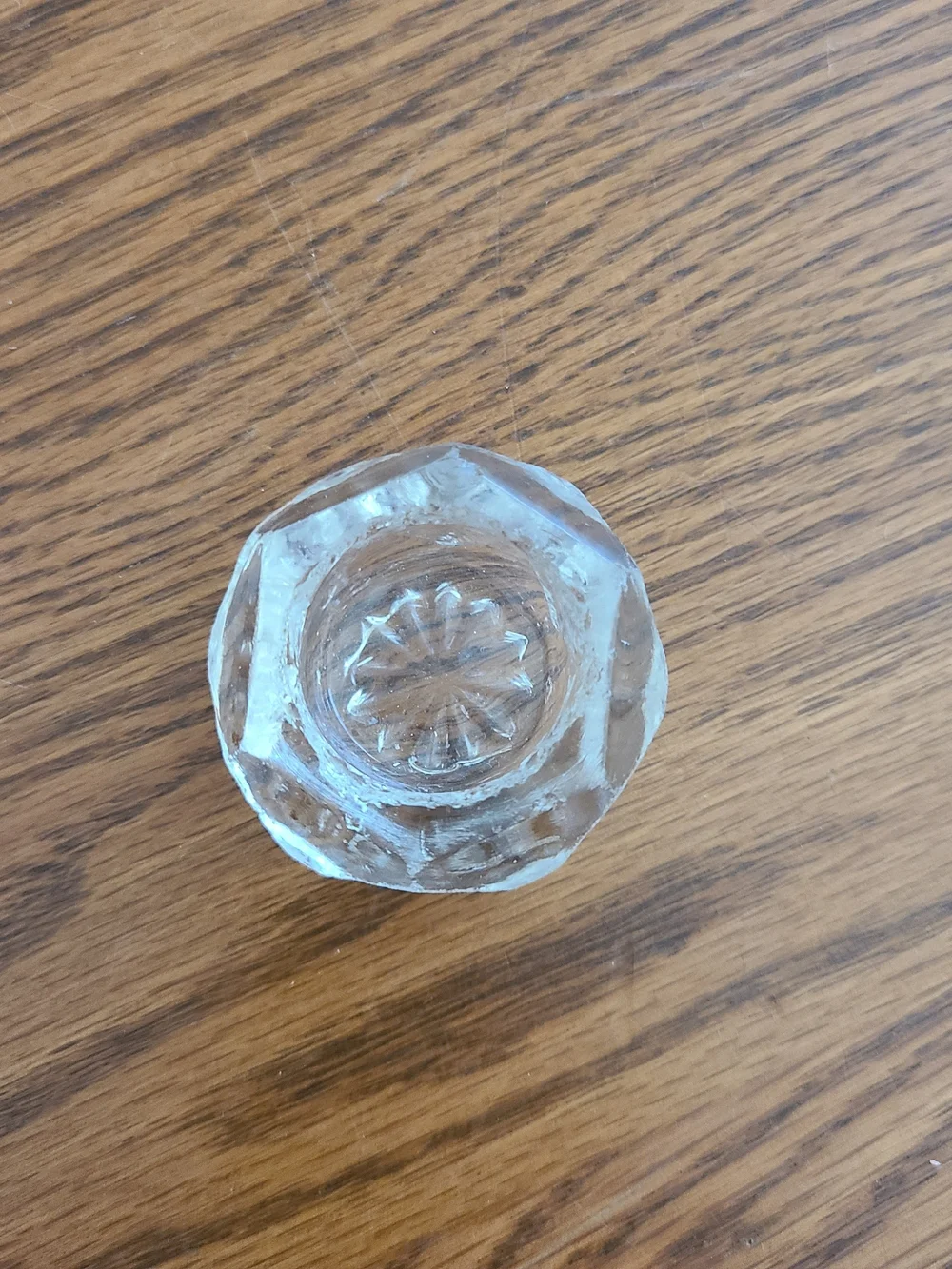 Vintage, Clear Pressed Glass Salt Cellars